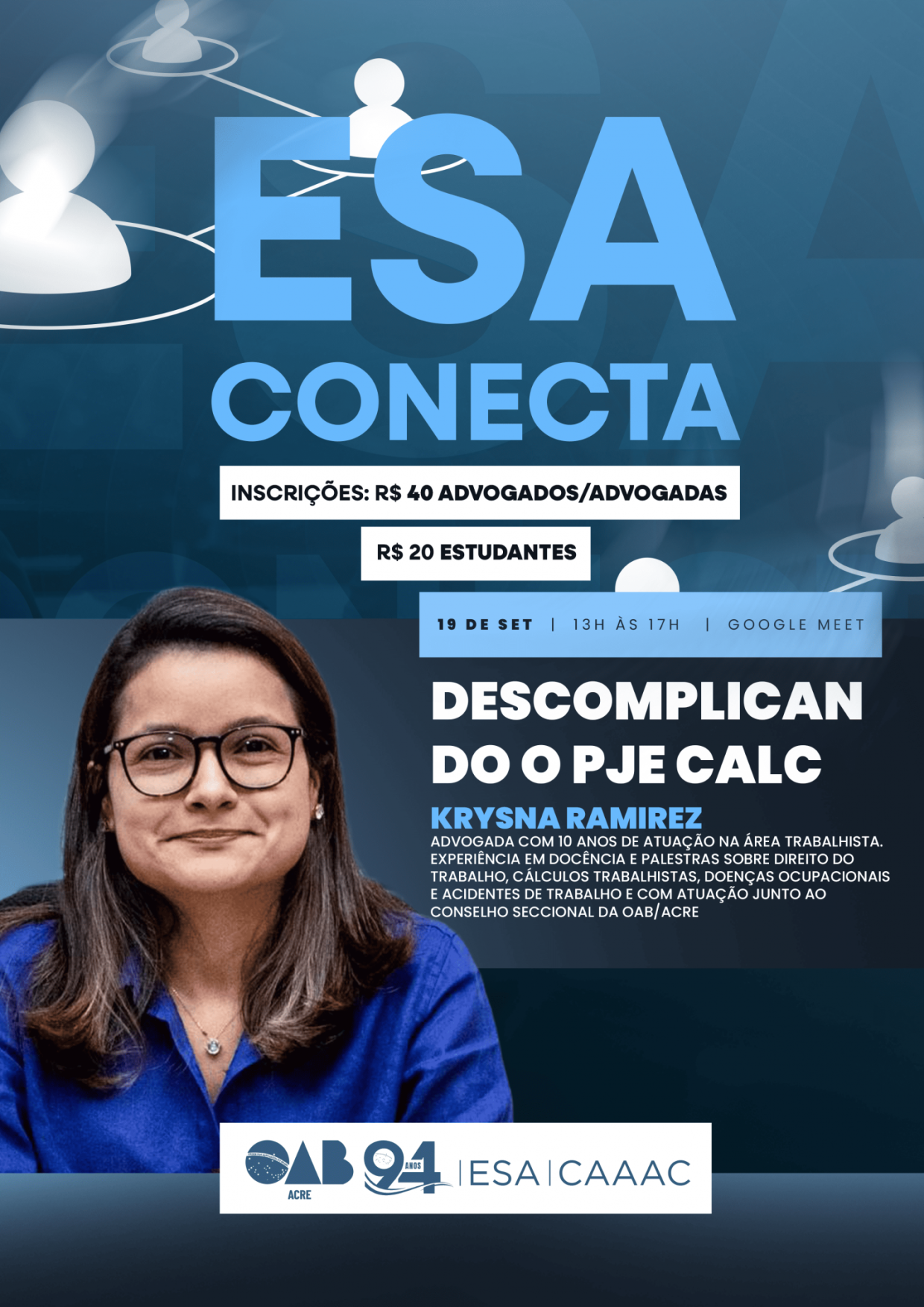 ESA Conecta: Descomplicando o PJe-Calc